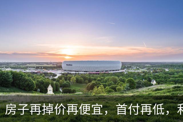 房子再掉价再便宜，首付再低，利率再低，当下还是不要着急买房