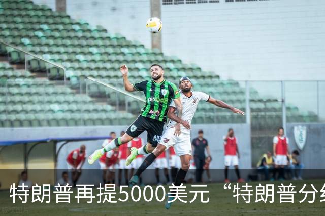 特朗普再提5000美元“特朗普分红”：你们必须在美国消费，可以在海湖庄园和我共进午餐，5000美元能买一个汉堡与一份点心